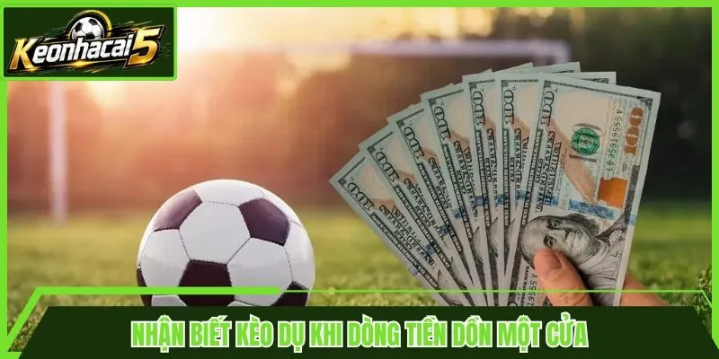 Nhận biết kèo dụ khi dòng tiền dồn một cửa